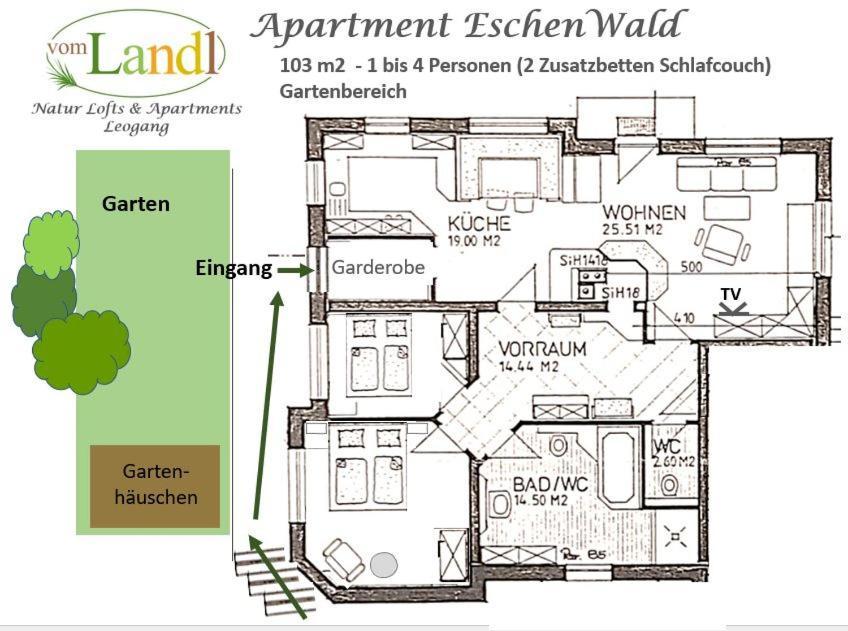 103 M2 Apartment Eschenwald Vomlandl Leogang Esterno foto